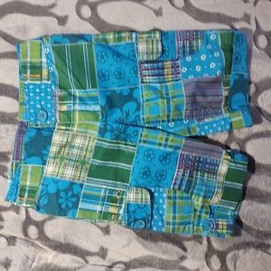 Blue/Green Shorts